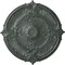 Ekena Millwork Attica Acanthus Leaf Medallion (Canopies up to 3 1/4"), 30 1/8"OD x 1 1/2"P, Athenian Green Crackle CM30ATAGC - alternate 1
